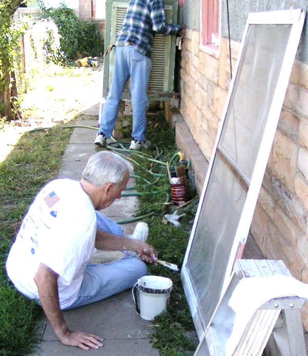 Painting & cleaning at Posada